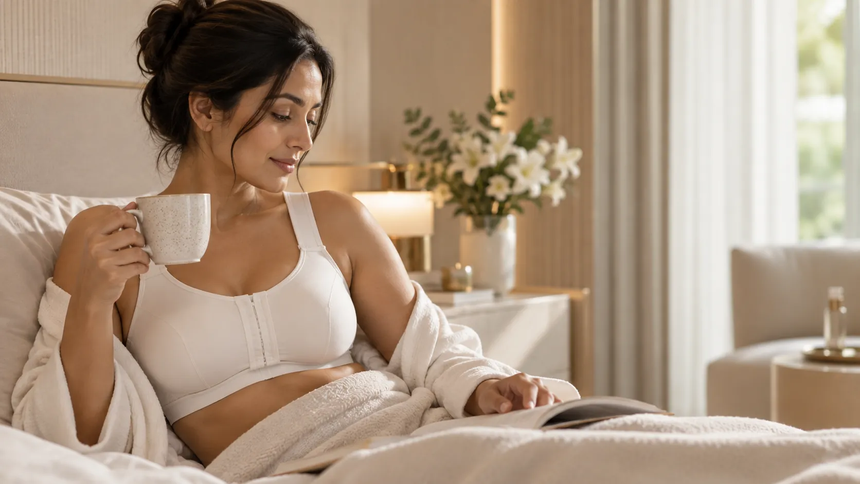 Breast augmentation recovery timeline at House of Aetheria, Gurugram