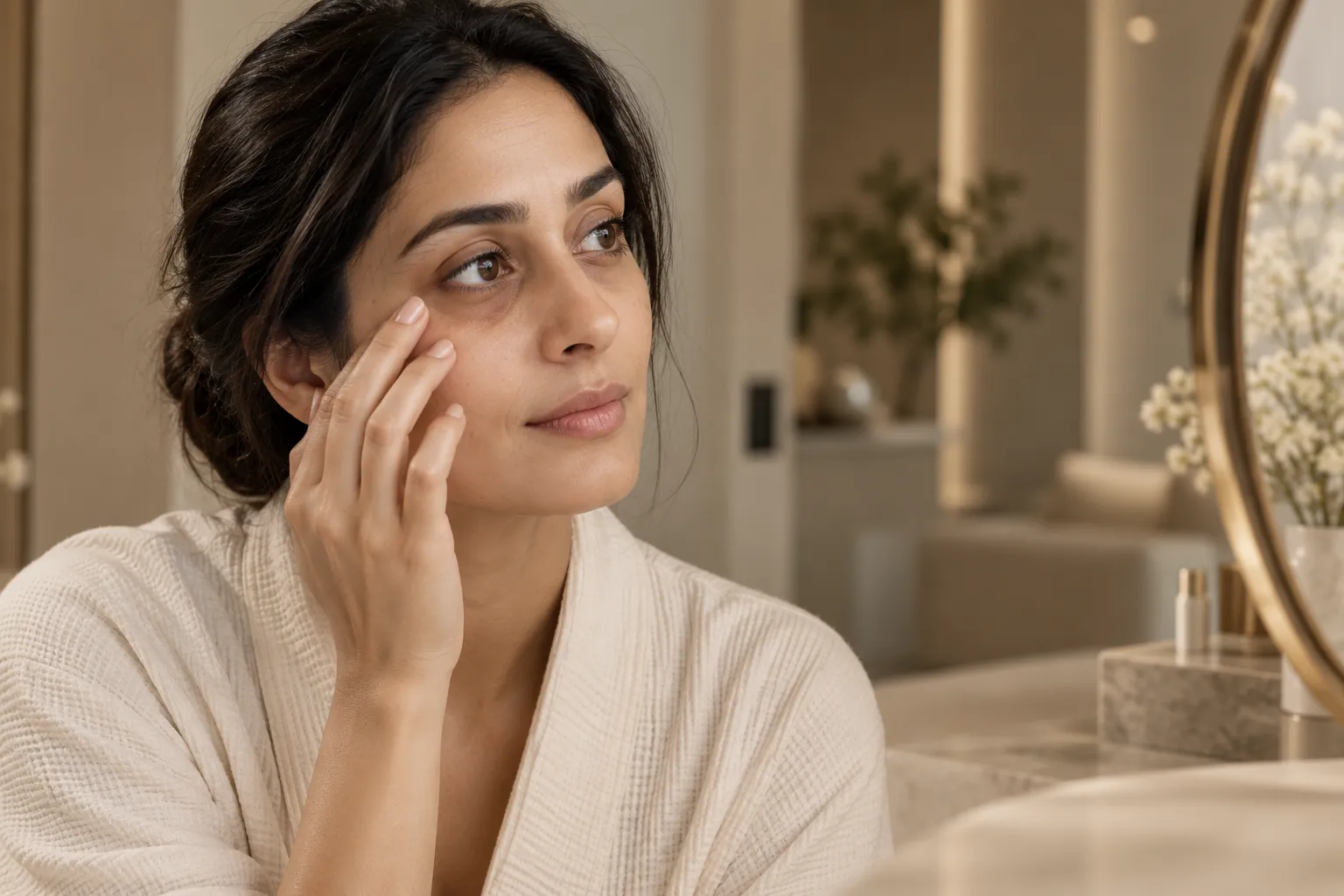 Dark circles and under-eye assessment at House of Aetheria, Gurugram