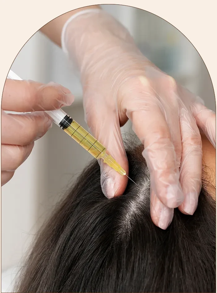 Scalp mesotherapy for hair at House of Aetheria, Gurgaon
