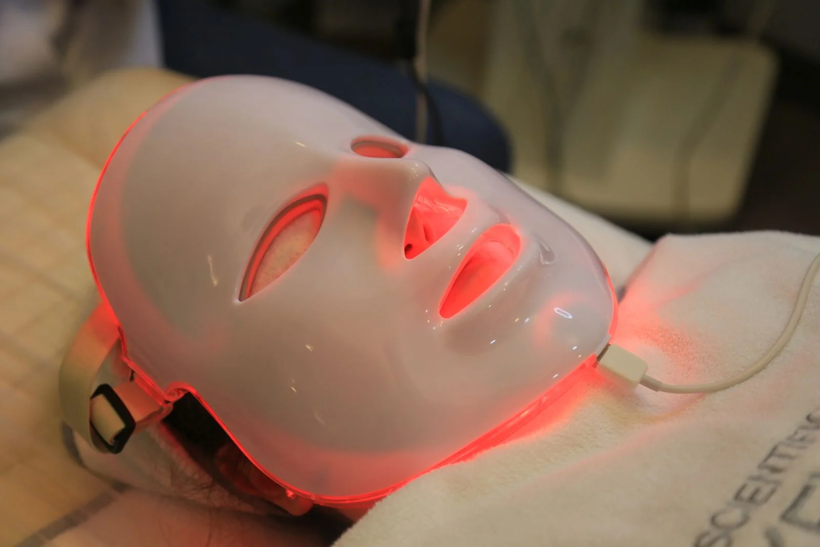 LED light therapy treatment at House of Aetheria, Gurugram