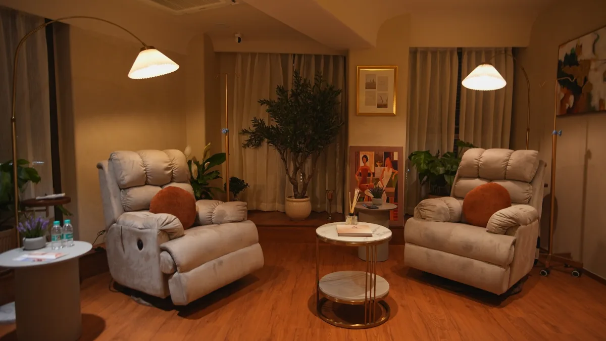 House of Aetheria clinic interior — premium consultation space